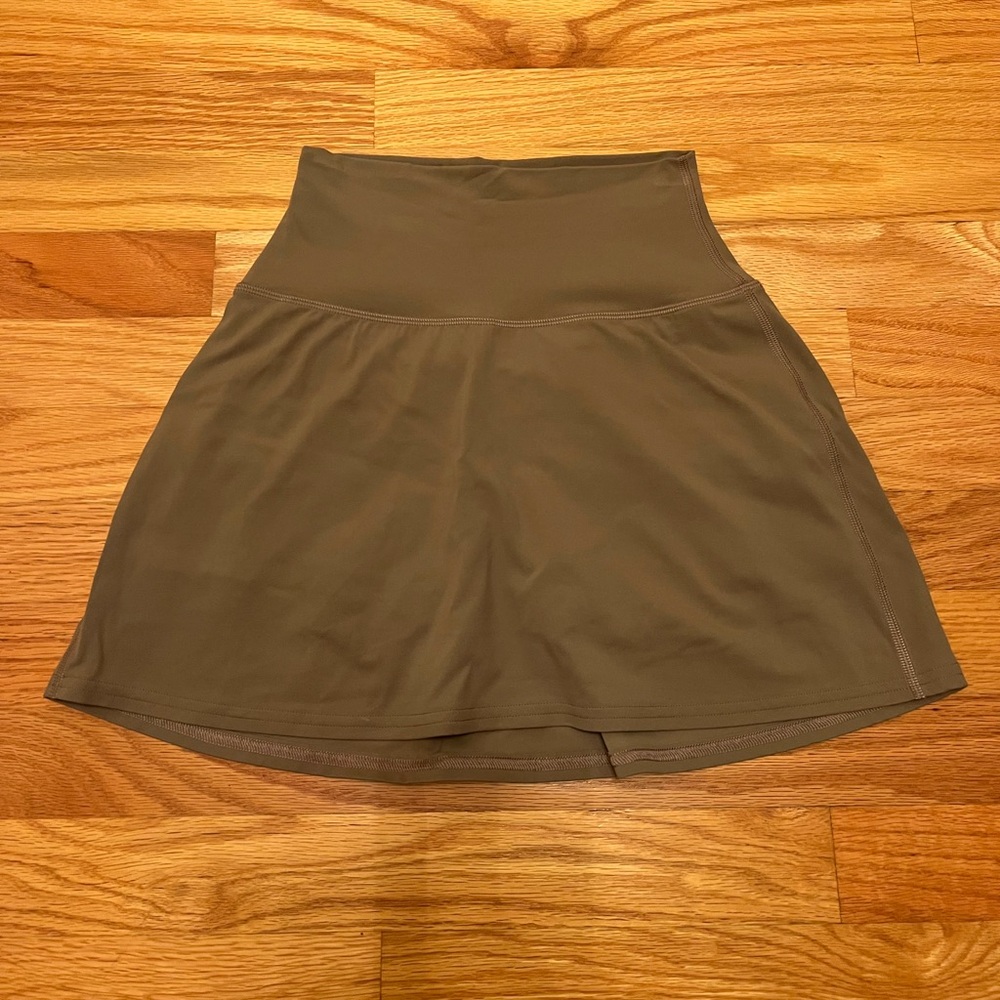 Lululemon Army Green Tennis Skirt